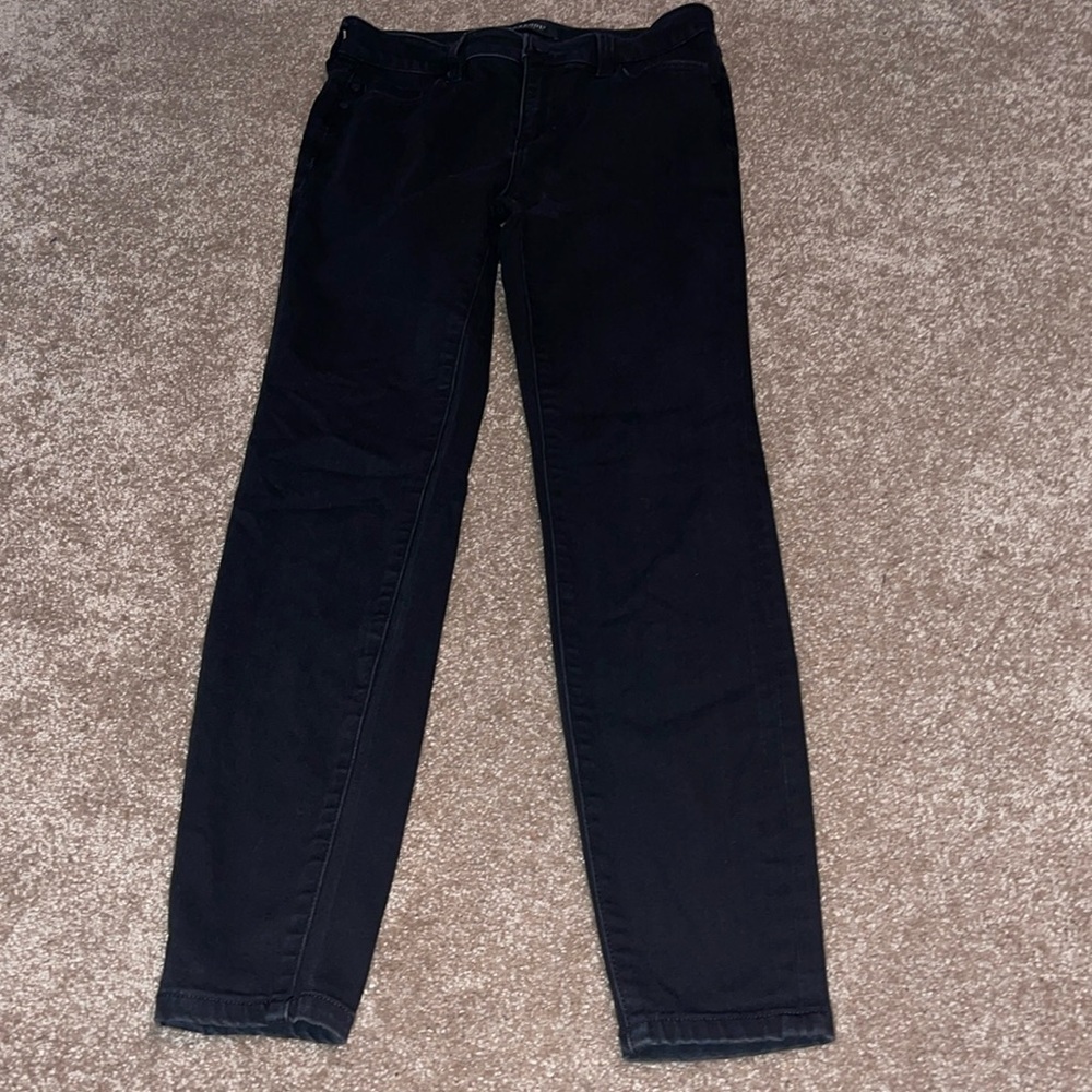 Liverpool Skinny Black Stretch Jeans - size 4. I